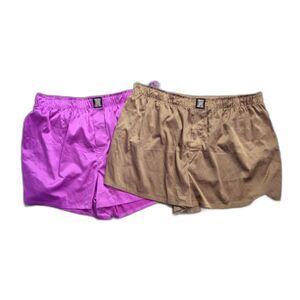 Savage X Satin Boxers satin lounge shorts 3X Lot of 2 NWT New